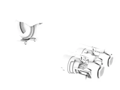 star wars pod race model 3D model