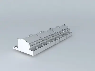 Duplex odd C / Río Mula apartaments Free 3D model
