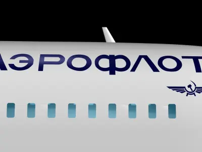 Aerofloat 787 - 8 Dreamliner 3D model