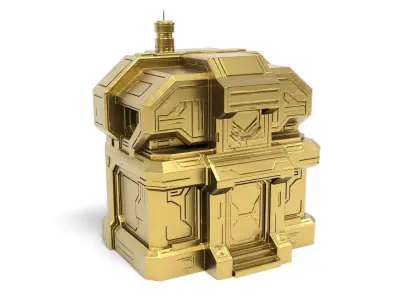 Sci-Fi House 3D print model