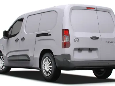 Toyota ProAce City Van Electric LWB 2024 3D model