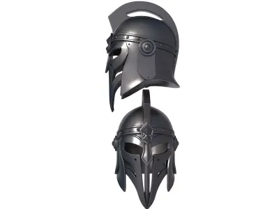Spartan Helmet - Spartan Helmet stl - Sci Fi helmet 3D print model purchase