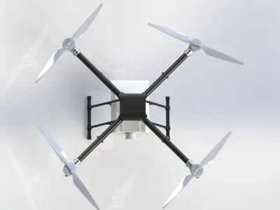 Agricultural Drone 3D model
