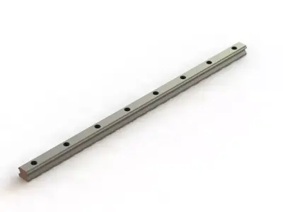 Guia Linear Hiwin HGH 20 Linear Guide 3D model