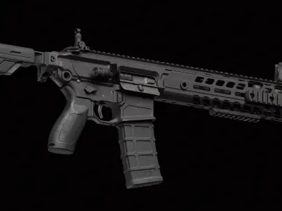 MCX Virtus Low-poly 3D model