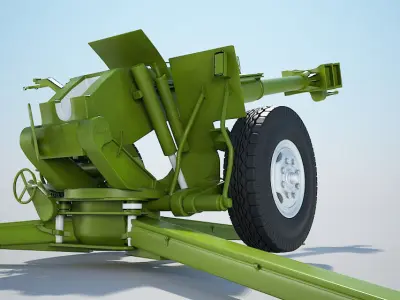 Cannon 2A61 3D model