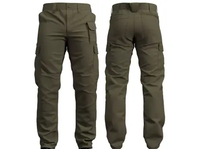 ABR PRO Pants - Marvelous Designer 3D model