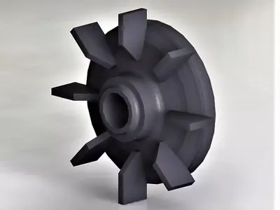 propeller model wheel 3D model