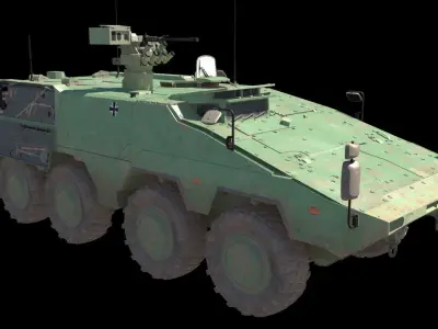 APC Boxer Green Dirt 3D model