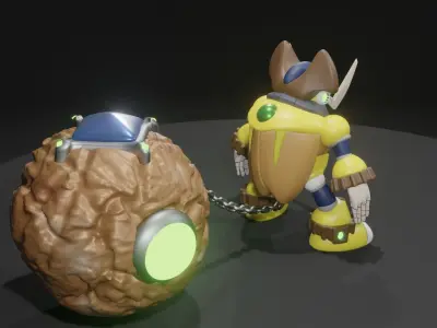 Ground Scaravich 3D model