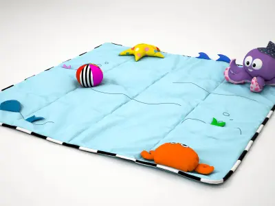 Play mat 3D model