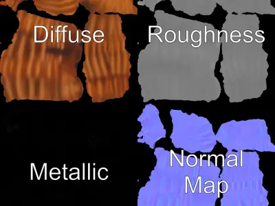 Realistic Millipede Model Pack for Rendering and Games Low-poly 3D model