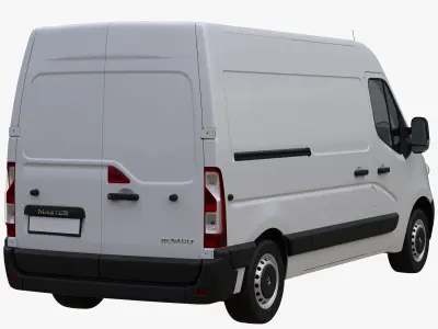 Renault Master L2H2 Panel Van 3D model