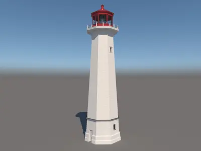 Lighthouse 3D model