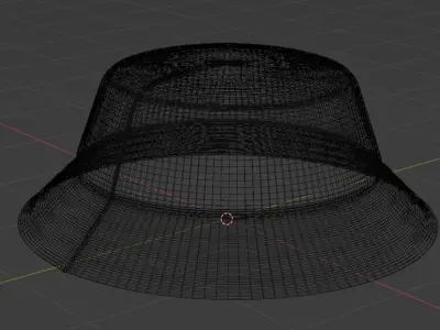 Military hat 3D model