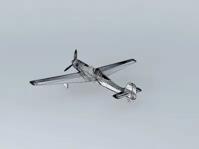 Le Focke Wulf 152 H1 Free 3D model