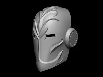 Jedi Temple Guard Mask 3d digital download 3D print model