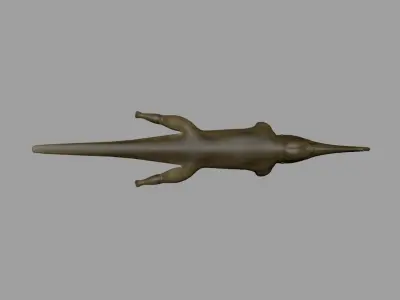 Remingtonocetus 3D model