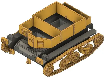 Galactic Carrier - 28mm Sci-Fi 3D print model