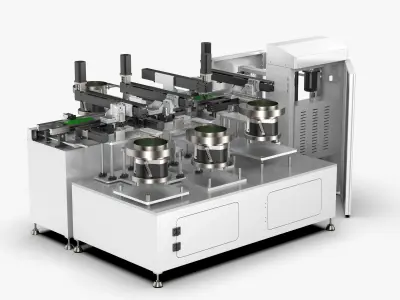 Automatic Substrate Plug-in Production Line 3D model