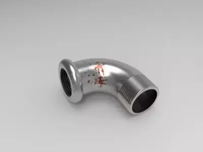 Raccordo a gomito junction 3D model