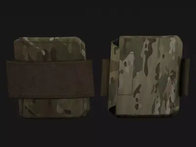 FREE Ferro Concepts 3AC Side Plate Pockets 6X6 Free low-poly 3D model