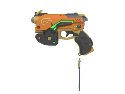  DVa Blaster Palaquin Skin - Overwatch - Commercial - STL 3D print model