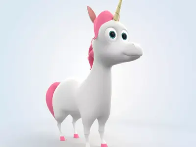 Unicorn 3D model