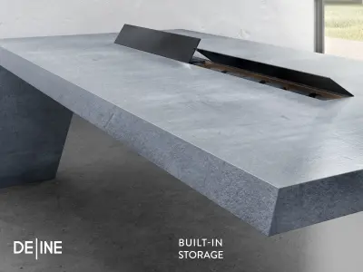 Zed Bold Dining Table 3D model