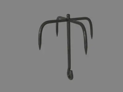 Grappling Hook 3D model