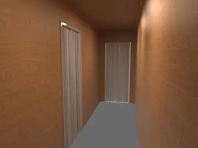 Beach Bar 5x5 Meters 3D model