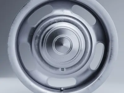 American Legend Wheels - Cruiser Low-poly 3D model