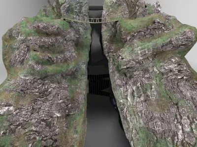 Raven Ravine 3D model