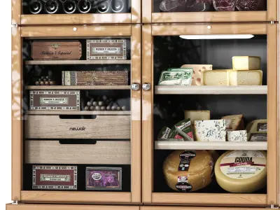 Cantina fridge 3D model