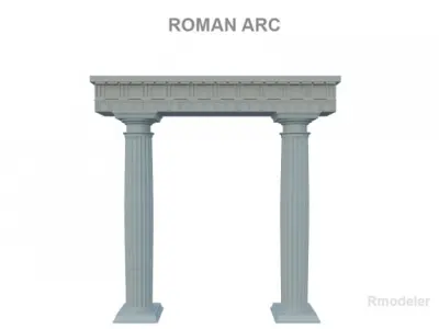 Roman Arc 3D model