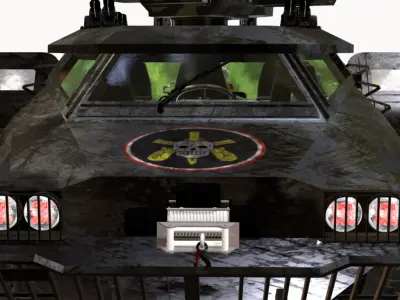 CONCEITO KAWE 4X4 BOPE Low-poly 3D model