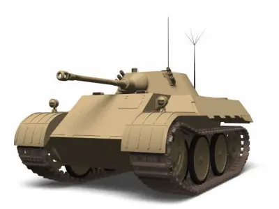 VK1602 Leopard 3D model
