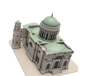 Esztergom Basilica 3D model