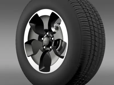 Jeep Wrangler Polar 2014 wheel 3D model
