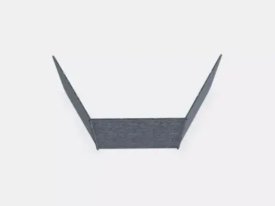 OVNING Desk divider with compartments Low-poly 3D model