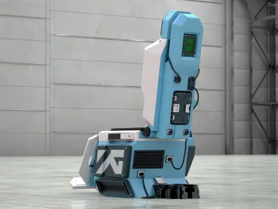 Sci Fi Devices Collection 3 3D model