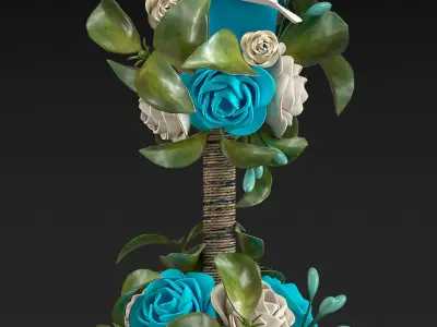 decorative tree 3D model
