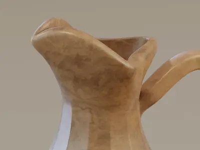 Marble pitcher 3D model