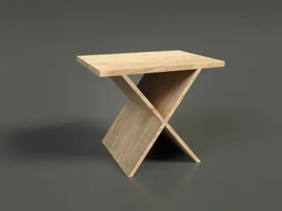 Coffee Table Free 3D model 16