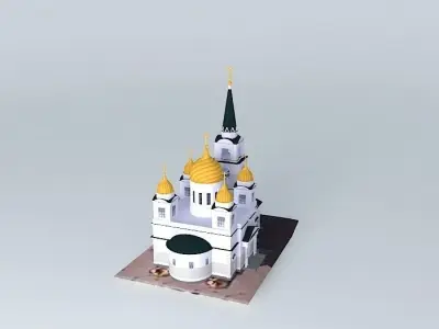 Cyril and Methodius Cathedral Free 3D model