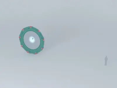 Stargate person Free 3D model
