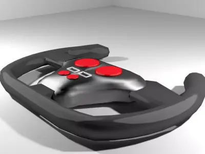 Steering - Racing type 3D model