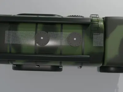 British Airfield Vehicle 3D model