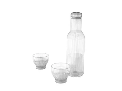 Bottle Carafe Free 3D model