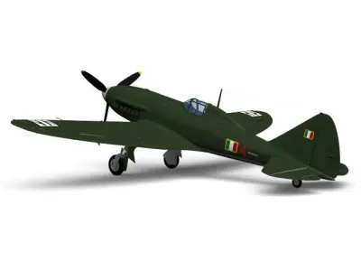 Reggiane Re2005 Sagittario 3D model